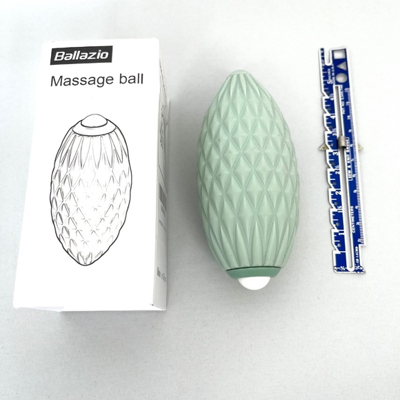 Oval Rolling Massage Ball Myofacial Massage Roller Ball Ergonomic Fascia Roller - Picture 4 of 7